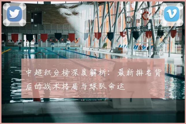 中超积分榜深度解析:最新排名背后的战术格局与球队命运